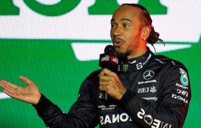 Lewis Hamilton parties with DJ Diplo in Las Vegas after Mercedes star relaxes after promoting new F1 race next season | The Sun