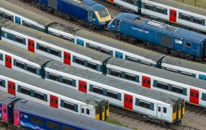 Rail strikes cause travel chaos a day EARLY: train staff strike TODAY