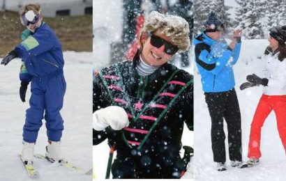 14 amazing photos of royals having fun in the snow