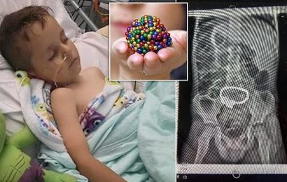 Boy, five, has emergency surgery after swallowing 52 magnetic beads