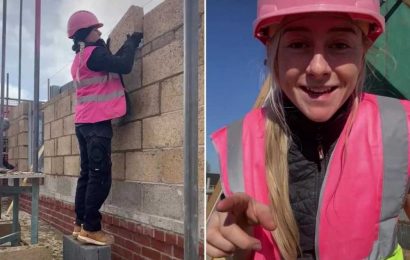 I’m a female brickie – men think I'm incapable & tell me to 'get back in the kitchen' but I'm as good as any man | The Sun