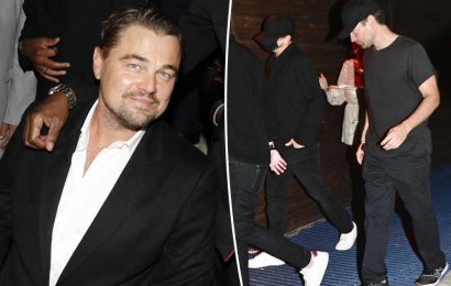 Leonardo DiCaprio closes out Art Basel with chill night of cigarettes and water