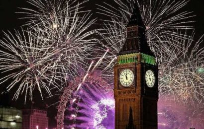 London’s New Year’s fireworks – where you can watch the countdown