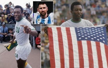 Pele conquered America in the 1970s, paving the way for Lionel Messi