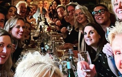 Phillip Schofield shares peak into This Morning’s Christmas party with carol singing and surprise guest