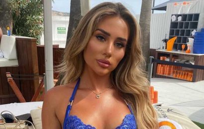 Stunning football star Gabby Howell sends fans wild in blue bikini as she shares new snaps from Ibiza holiday | The Sun