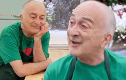 Tony Robinson leaves Great Christmas Bake Off viewers ‘crying’