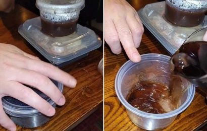 Woman shares ‘hack’ to make the most of refillable drinks at Toby Carvery but people are calling it ‘next level scabby’ | The Sun
