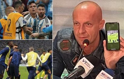 World Cup final ref responds to claims Messi goal shouldn&apos;t have stood