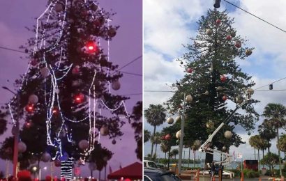 ‘World's worst Christmas tree display’ slated as council admits it looks like it was ‘decorated by drunk Santa’ | The Sun