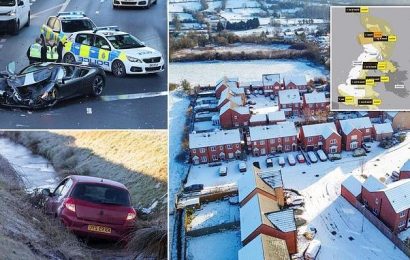 Amber weather warning hits home with snow set to trigger power cuts