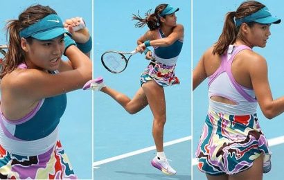 Emma Raducanu beats Tamara Korpatsch easily at Australian Open