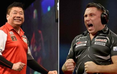 Gerwyn Price to face darts legend who is still winning titles at the age of 68