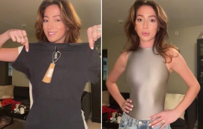 I did a massive Skims haul because I basically spend all my money on Kim Kardashian’s line – the bodysuit is a must | The Sun