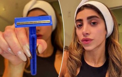 I'm a beauty whizz and I shave my face every day – trolls think it’s stupid but it makes my make-up go on so well | The Sun