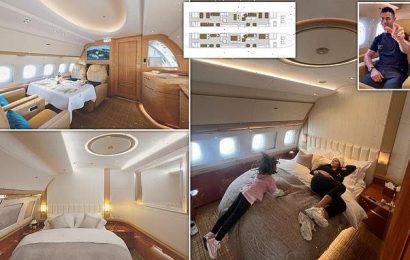 Inside £60m luxury jet that Ronaldo  used to fly to Saudi Arabia