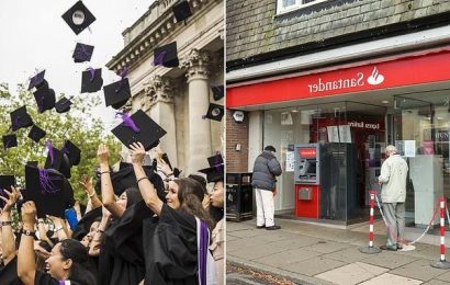 Santander is first UK bank to hire graduates with a third class degree