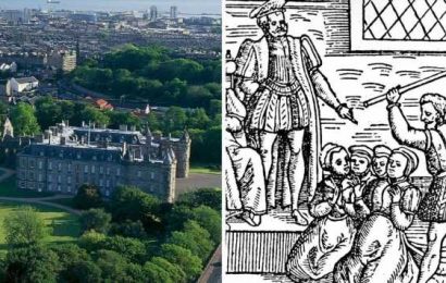 The ghost of ‘witch’ Agnes Sampson that haunts Holyroodhouse Palace