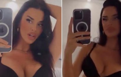 World Cup’s ‘hottest fan’ Ivana Knoll stuns fans with latest upload as she shares video of her dancing in black lingerie | The Sun