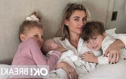 Billie Shepherd shares ‘most precious moment’ Nelly and Arthur met baby sister