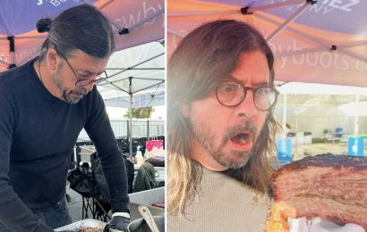 Dave Grohl BBQs for 450 Homeless People, Cooks for 16 Hours