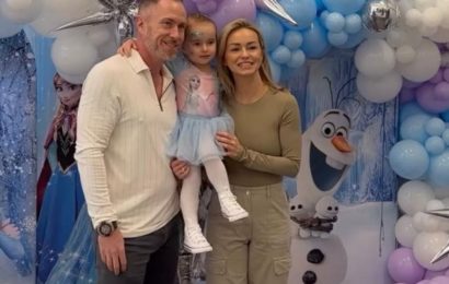 Inside James and Ola Jordan’s adorable Frozen-themed birthday party for daughter Ella