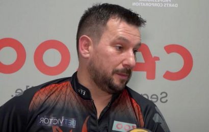 Jonny Clayton says he could go back to work if darts fortunes don’t improve