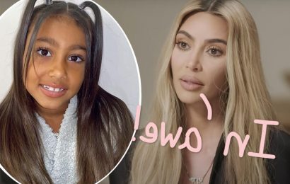 Kim Kardashian Shows Off New Portraits Drawn By 9-Year-Old North West – And They Are AMAZING!