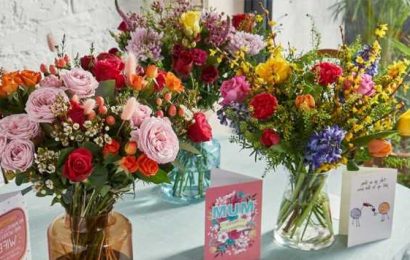Moonpig is offering free delivery on Mother’s Day bouquets – but hurry