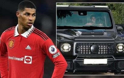 Rashford fined £574 and handed six points on his licence for speeding