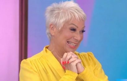 Denise Welch emotional as she announces she’s a grandmother