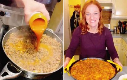 Mum-of-12 shows off ‘Dorito pie’ she makes to feed her bumper brood leaving people stunned | The Sun