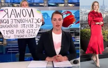 Presenter who denounced Putin&apos;s war reveals how she fled with daughter
