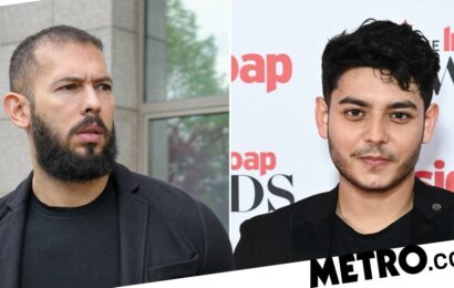 Corrie star Adam Hussain issues apology for liking Andrew Tate tweets
