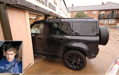 Ex-Premier League star crashes his car into shop while drink-driving