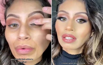 I'm a beauty pro & made myself to look like an IRL filter – I nailed it & it barely cost a penny | The Sun