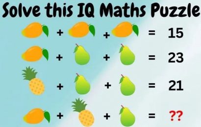 Only people with a high IQ can solve this in 15 seconds – so can YOU?