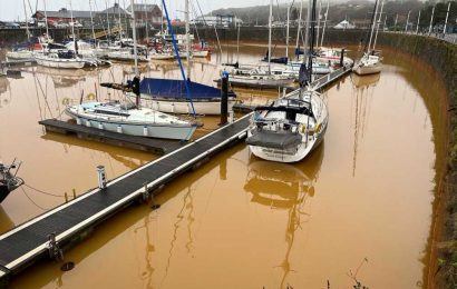 Our seaside town's water has turned ORANGE and no one knows why – we're baffled | The Sun