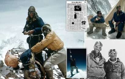 How Edmund Hillary and Tenzing Norgay became first to climb Everest