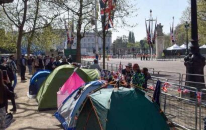 Is it legal to camp on The Mall ahead of King Charles' coronation? | The Sun