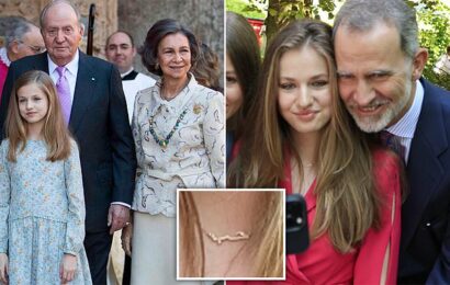 Mystery of Princess Leonor of Spain&apos;s Arabic necklace