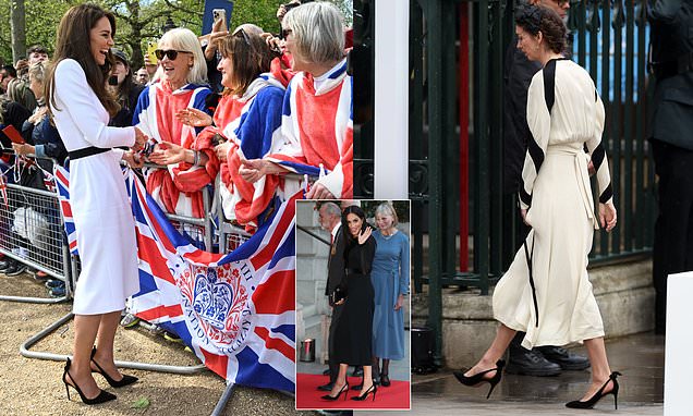 Rose Hanbury emulates Princess of Wales&apos; style at the Coronation