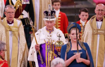 Royal fans left ‘terrified’ as they spot ‘Grim Reaper’ at King Charles’ Coronation