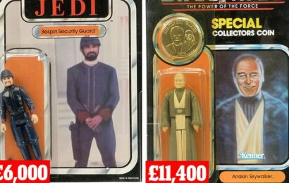 Star Wars toy collection fetches £322,000 at auction