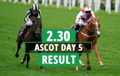 2.30 Royal Ascot result – Day 5: Who won the Chesham Stakes 2023? How every horse finished | The Sun