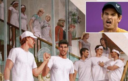 Andy Murray's family fume as Brit hero is LEFT OUT of Wimbledon's painting of 15 champions past and present | The Sun