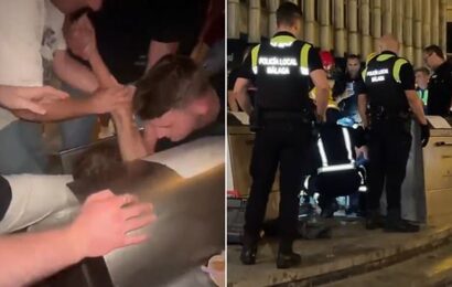 Brit rescued from underground waste container in Malaga after prank