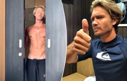 Chad Michael Murray, 41, shows off V-cut in shirtless Instagram thirst trap