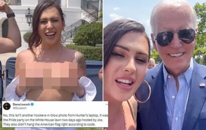 Conservatives slam White House Pride after trans model bared breasts