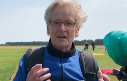 Corrie’s Bill Roache admits he ‘couldn’t breathe’ during skydive at age 91